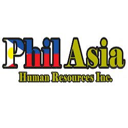 phil asia human resources|PHILASIA HUMAN RESOURCES INC .